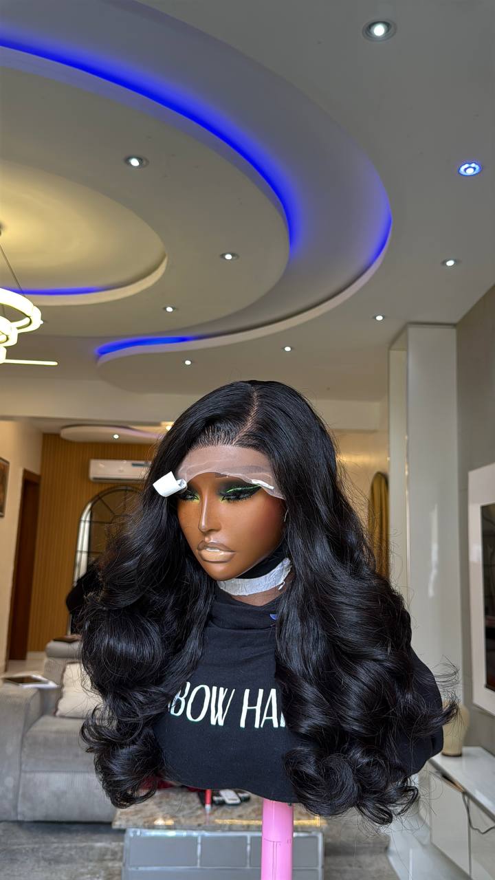 18” SDD RAW DONOR BOUNCY 5X5 WIG
