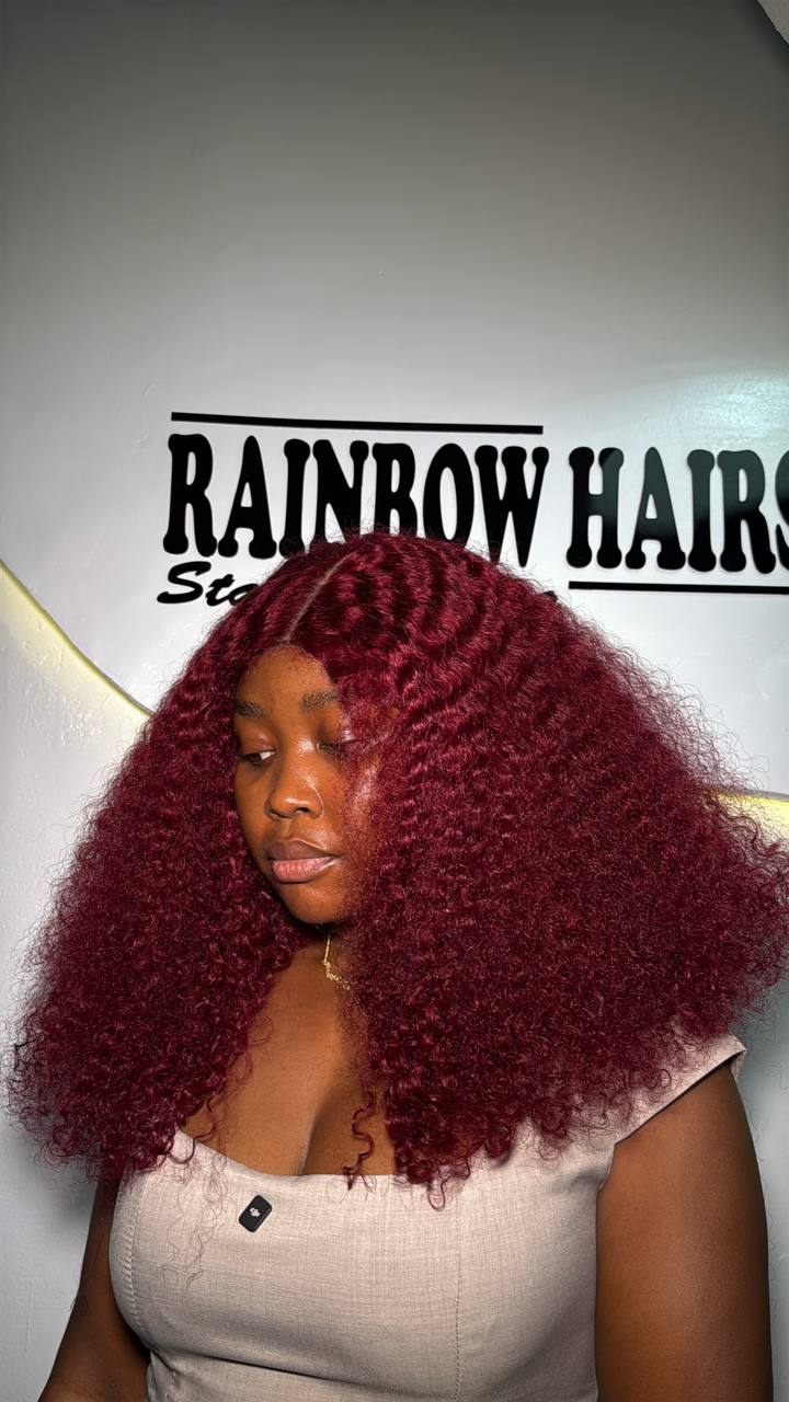 SDD PIXIE CURLS IN BURGUNDY (MIXED LENGTH)