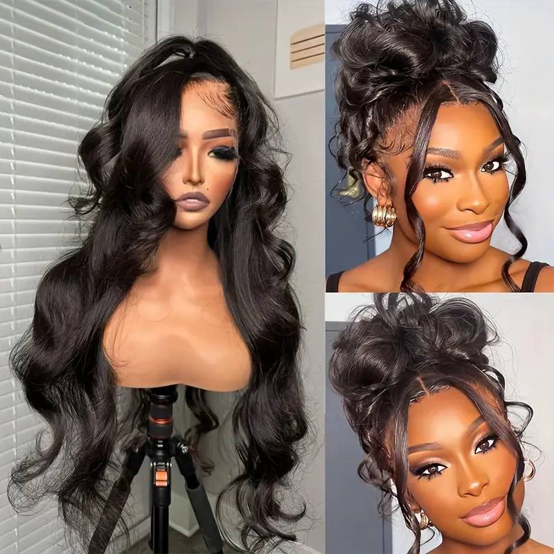 SD WAVY FULL FRONTAL WIG (1B)