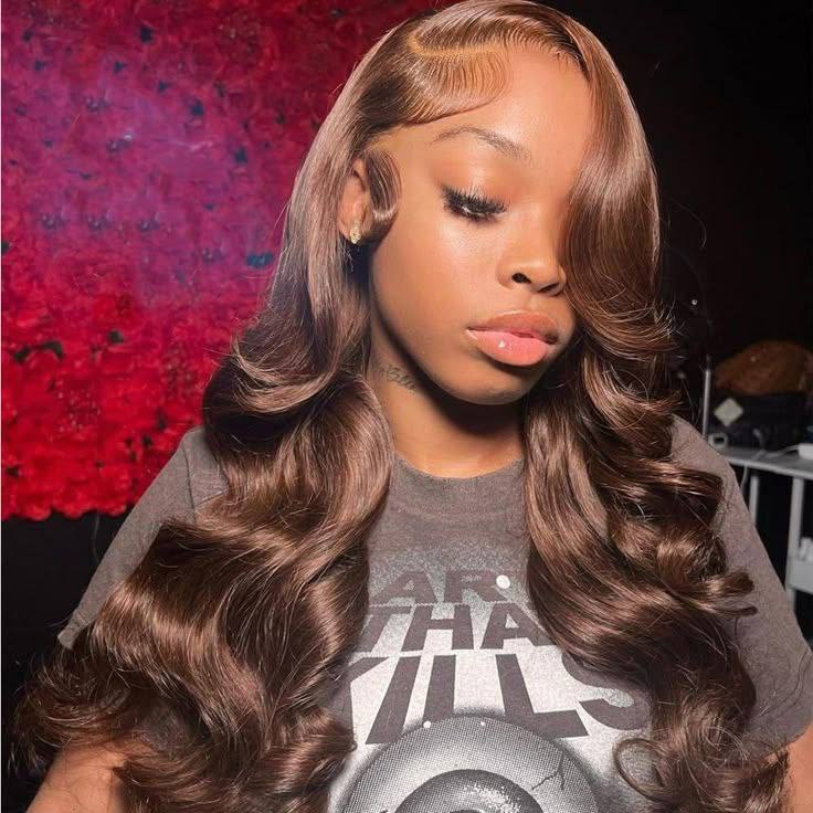 SD VIRGIN CHOCO WAVY FULL FRONTAL WIG