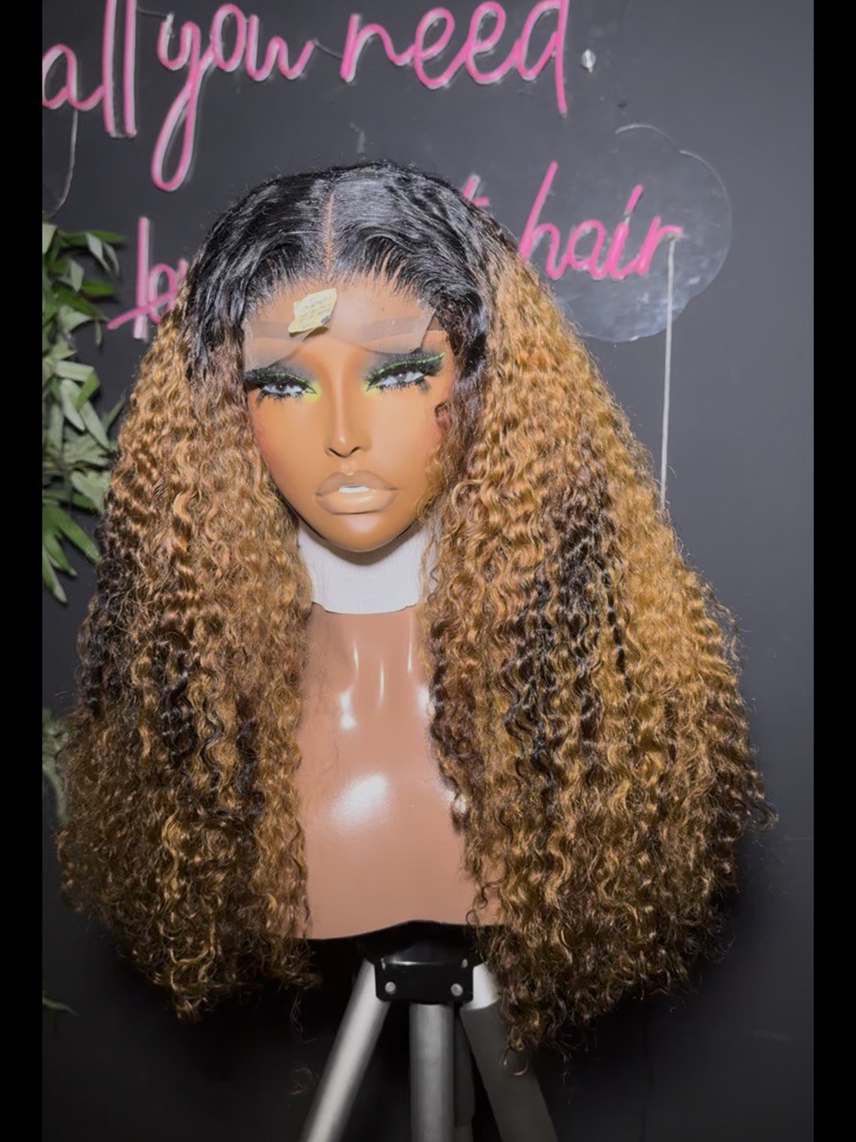 AWOOF22: 16” SUPERFULL DD GLORY CURLS + 12” 4X4 CLOSURE (M1B/4)