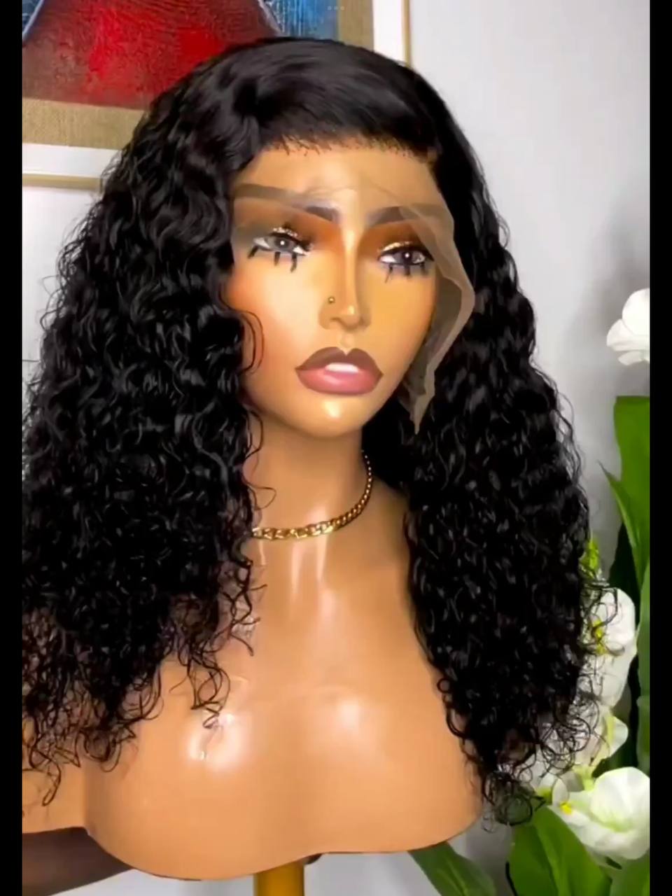 TYC32: PERUVIAN VIRGIN DEEP FRONTAL WIG