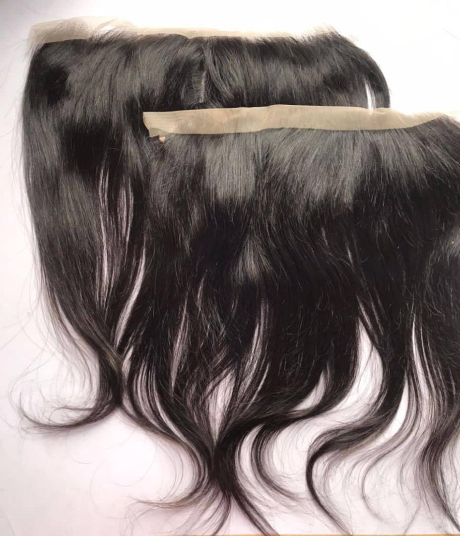 TYS75: 13X4 VIRGIN LACE FRONTAL FOR STRAIGHT & BODYWAVE (WHOLESALE)