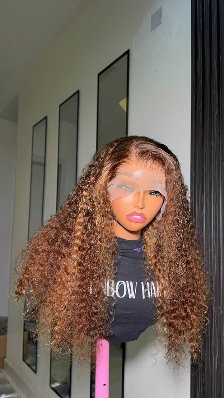 TYC19: VIRGIN HIGHLIGHT DEEPWAVES FULL FRONTAL WIG